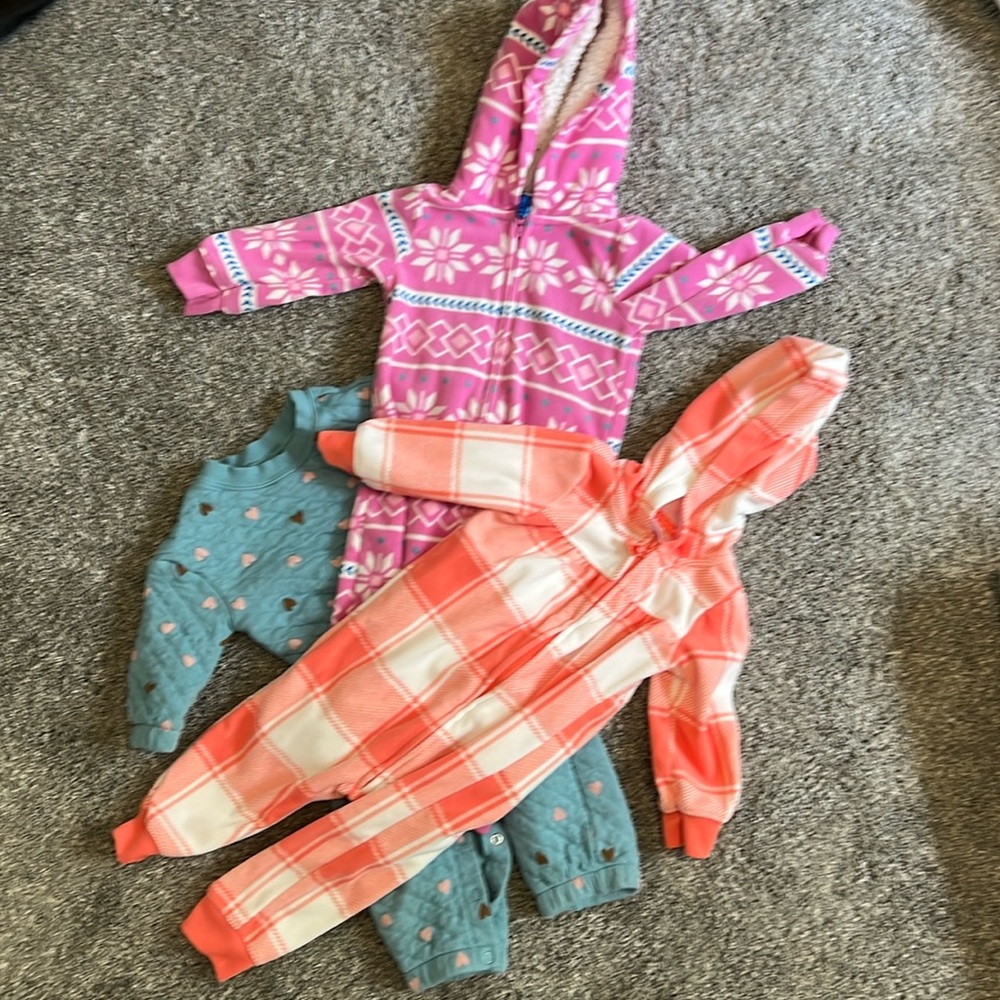 Carter’s Fleece & Double-Knit Jumpsuits